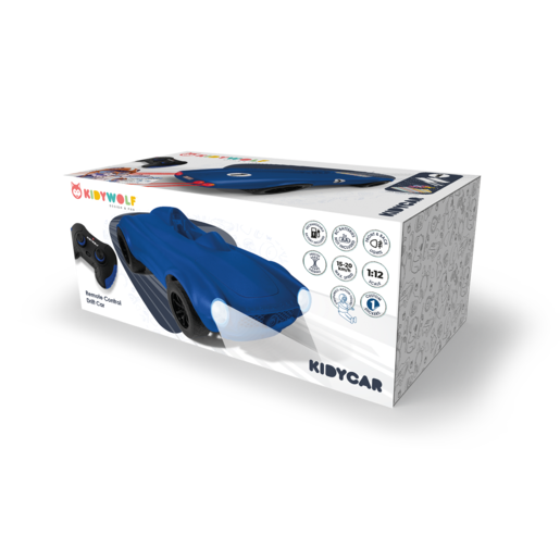 Kidywolf KIDYCAR Trkaći auto na daljinsko upravljanje 1:12 – Blue
