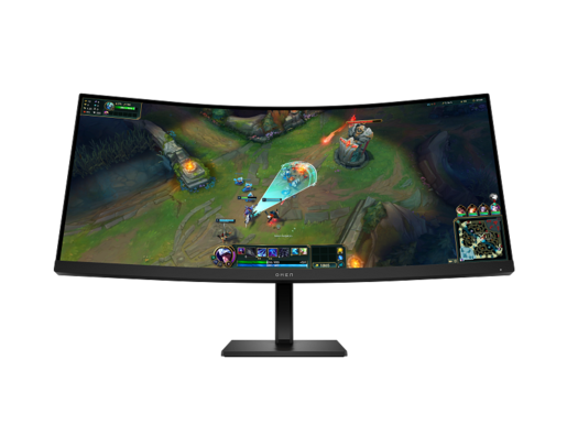HP OMEN monitor AV4C1E9 34c G2 gaming zakrivljeni,34, WQHD, VA, 400 cd/m2, AMD FreeSync, DP, HDMI, 180Hz, 1ms