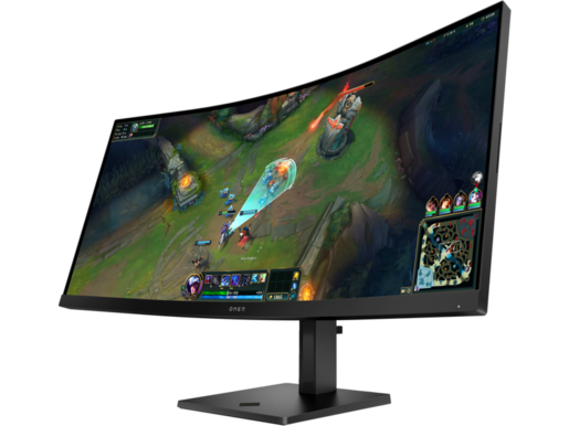 HP OMEN monitor AV4C1E9 34c G2 gaming zakrivljeni,34, WQHD, VA, 400 cd/m2, AMD FreeSync, DP, HDMI, 180Hz, 1ms