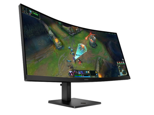 HP OMEN monitor AV4C1E9 34c G2 gaming zakrivljeni,34, WQHD, VA, 400 cd/m2, AMD FreeSync, DP, HDMI, 180Hz, 1ms