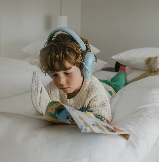 Kidywolf KIDYNOISE Dječije slušalice protiv buke (25 dB) – Blue