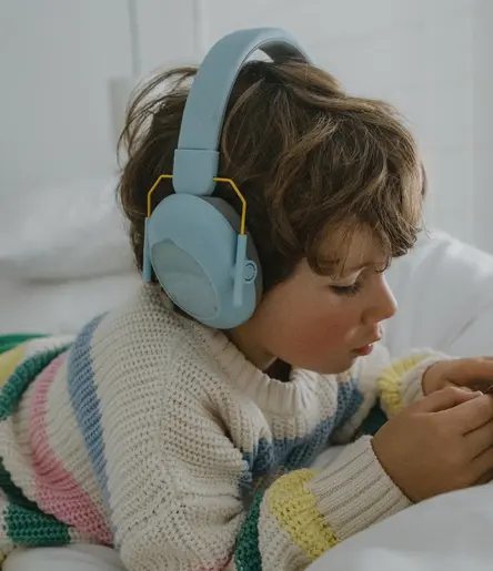 Kidywolf KIDYNOISE Dječije slušalice protiv buke (25 dB) – Blue