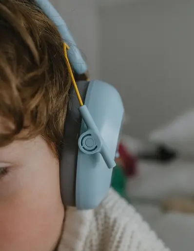 Kidywolf KIDYNOISE Dječije slušalice protiv buke (25 dB) – Blue