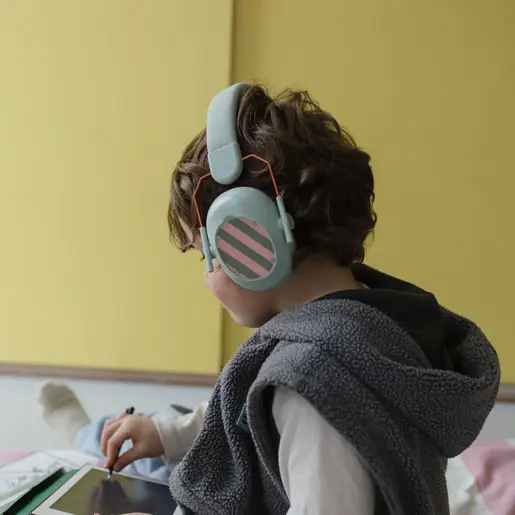 Kidywolf KIDYNOISE Dječije slušalice protiv buke (25 dB) – Blue