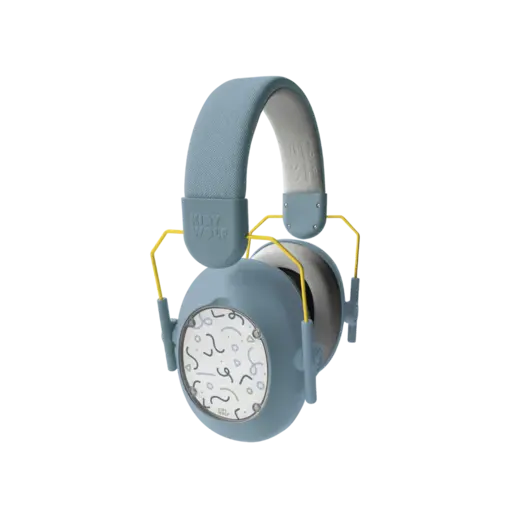 Kidywolf KIDYNOISE Dječije slušalice protiv buke (25 dB) – Blue