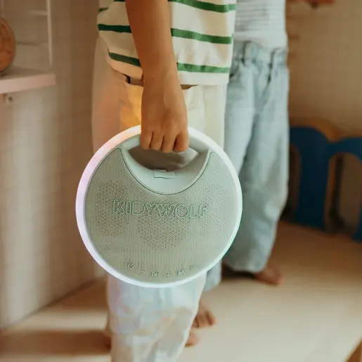 Kidywolf KIDYKARAOKE – Prenosni Karaoke set s 2 mikrofona – Green