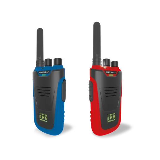 Kidywolf KIDYTALK Walkie-talkie za djecu (6 km domet) – Blue Red