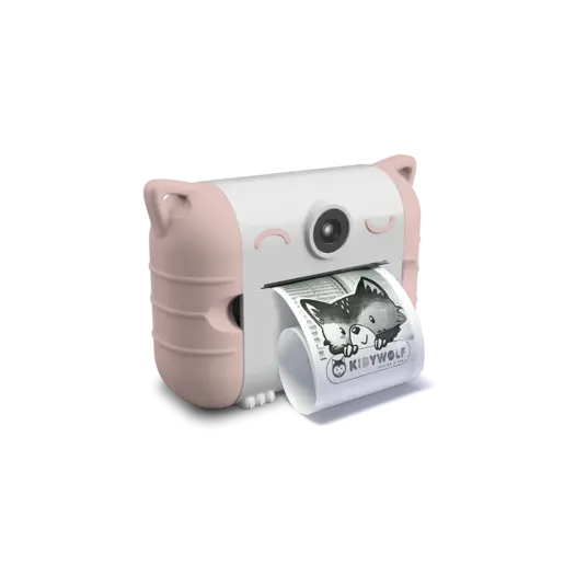 Kidywolf KIDYPRINT Dječiji instant fotoaparat s termo printerom (8MP) – Pink