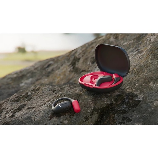 Philips TAA6709BK/00 sportske Bluetooth slušalice otvorenog dizajna, IP55 zaštita od prašine/vode, do 28h reprodukcije, prilagodljive dodirne kontrole na slušalicama