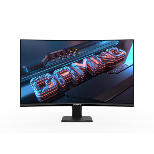 GIGABYTE monitor GS27FC gaming zakrivljeni, 27, FullHD, VA, 250 cd/m2,  HDR Ready, AMD FreeSync Premium, 180Hz, 1ms