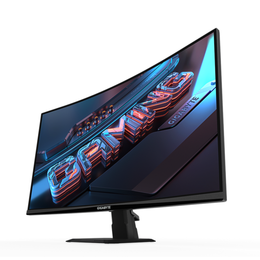 GIGABYTE monitor GS27FC gaming zakrivljeni, 27, FullHD, VA, 250 cd/m2,  HDR Ready, AMD FreeSync Premium, 180Hz, 1ms