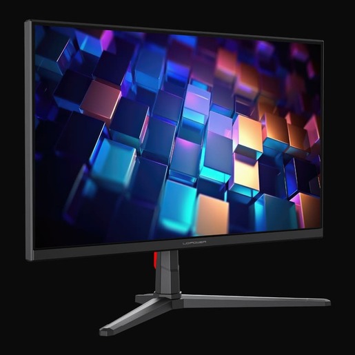 LC-POWER monitor M24F gaming, 24, FullHD, IPS, 350cd/m2, Adaptive Sync, DP, HDMI, 144Hz, 1ms
