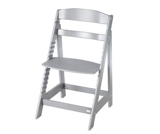 Roba Kids Drvena hranilica za bebe Sit Up Flex, Antracit