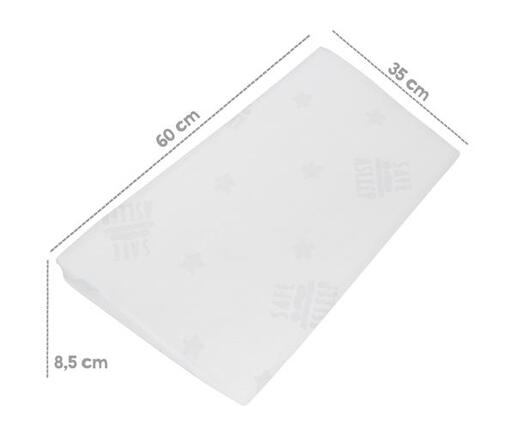 Roba Kids Jastuk od memorijske pjene Safe ASleep® 60x35x8,5 cm