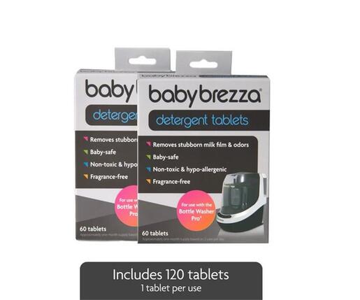 Baby Brezza deterdžent tablete za Bottle Washer Pro – 120 kom