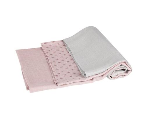 Roba Kids Muslin pelene Lil Planet 80x80 cm, 3 kom