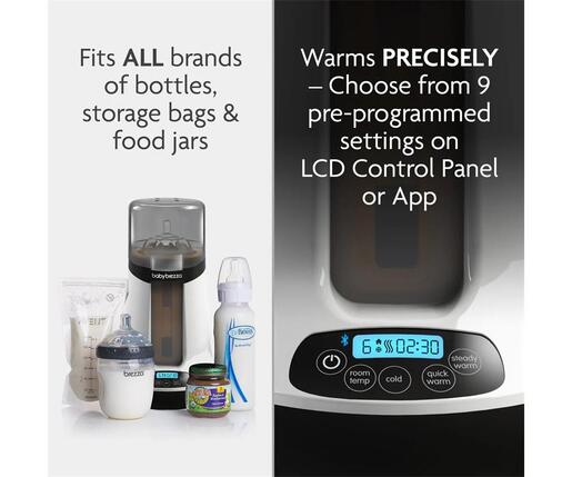Baby Brezza Safe+Smart – Pametni grijač za flašice