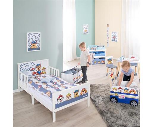 Dječji stol i stolice Paw Patrol, bijelo/plavo drvo