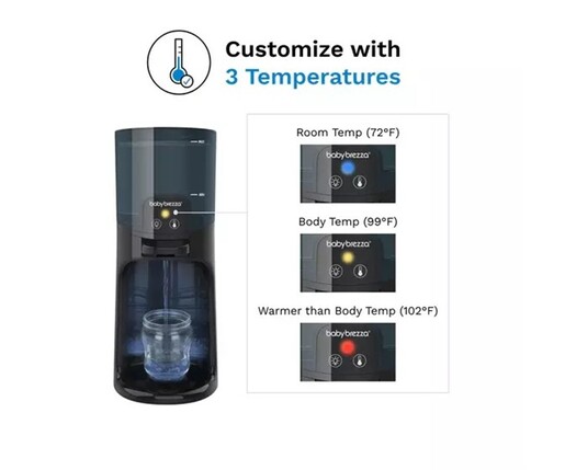 Baby Brezza Grijač za vodu Instant Warmer, Black