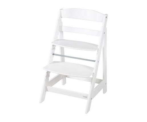 Roba Kids Drvena hranilica za bebe Sit Up Flex, Bijela