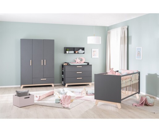 Roba Kids Drveni kombinovani krevetac Jara 70x140 cm