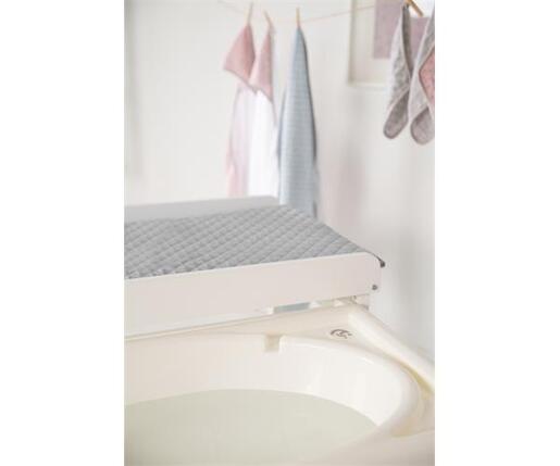 Roba Kids Drveni sto za presvlačenje i kupanje, Bijeli