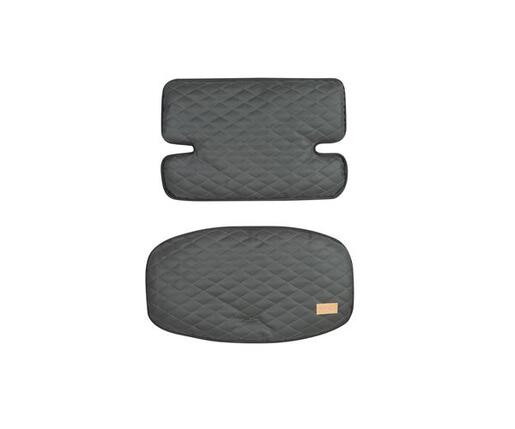 Roba Kids Podloga za drvenu hranilicu Sit Up Luxe, Crna