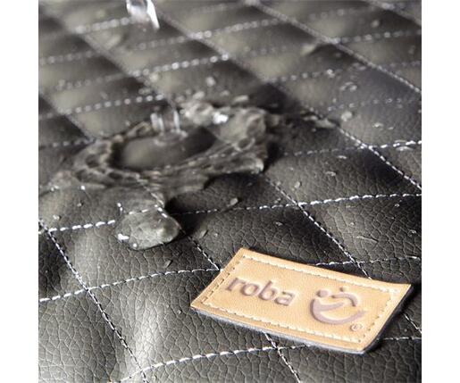 Roba Kids Podloga za drvenu hranilicu Sit Up Luxe, Crna