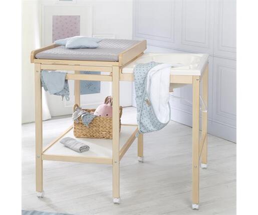 Roba Kids Kombinirani stol za presvlačenje i kupanje, prirodno drvo