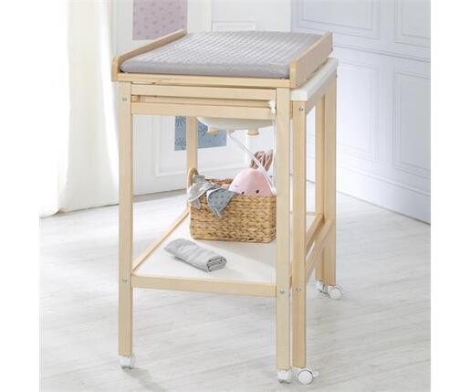 Roba Kids Kombinirani stol za presvlačenje i kupanje, prirodno drvo