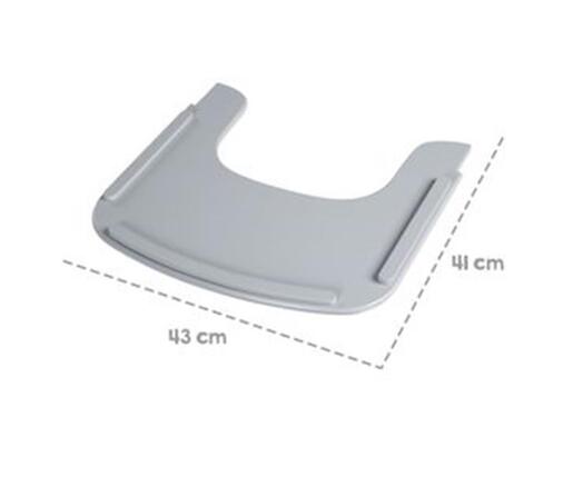 Roba Kids Drveni nastavak za hranilicu Sit Up Flex, Antracit