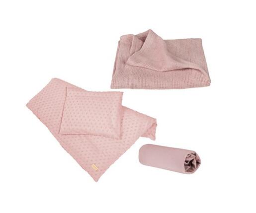 Roba Kids Set posteljinom sa dekicom Lil Planet, Rozi