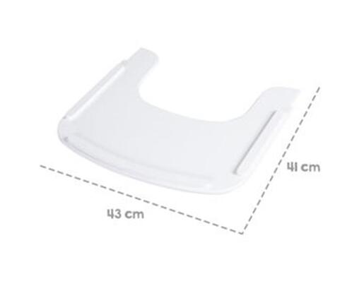 Roba Kids Drveni nastavak za hranilicu Sit Up Flex, Bijeli