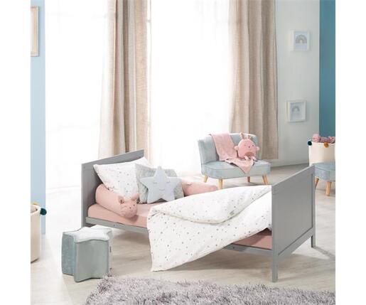 Roba Kids Krevetić, 70 x 140 cm, antracit drvo