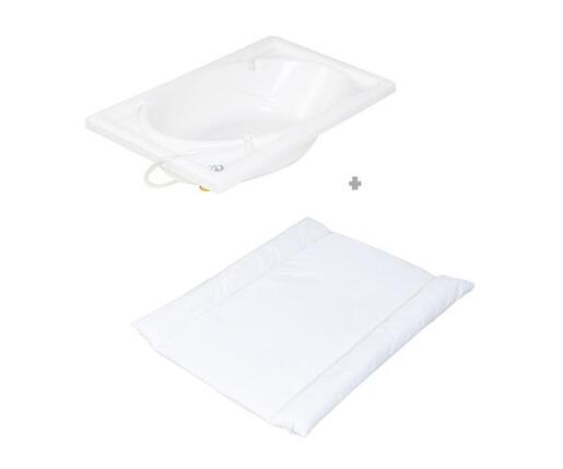 Roba Kids Kombinirani stol za presvlačenje i kupanje, prirodno drvo