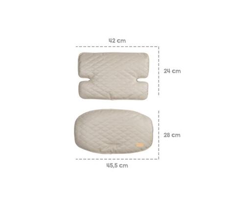 Roba Kids Podloga za drvenu hranilicu Sit Up Luxe, Bež