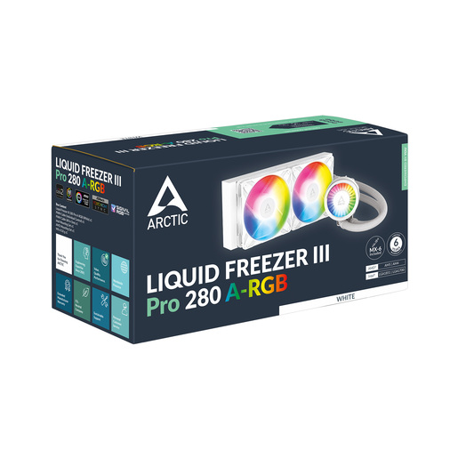 Arctic LF III PRO 280 A-RGB W Multi Compatible AIO 1851. 1700, AM4, AM5