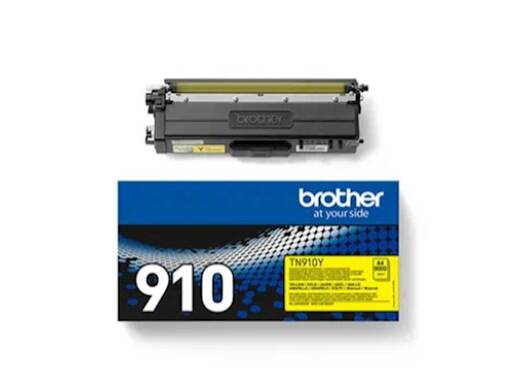 Toner BROTHER TN-910Y
