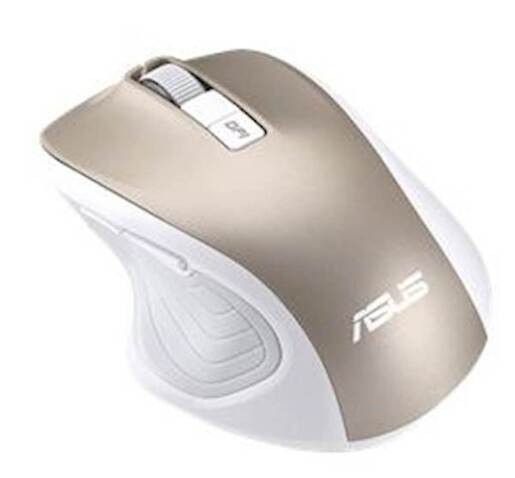 Mis ASUS MW202 Silent Wireless Mouse, tihi, bezicni, zlatni