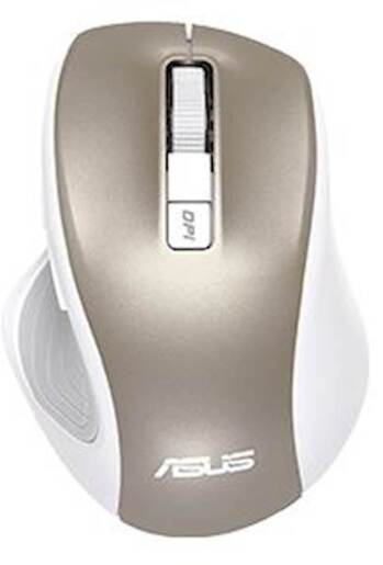 Mis ASUS MW202 Silent Wireless Mouse, tihi, bezicni, zlatni