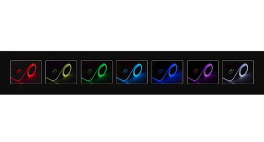 Podloga za mis MANHATTAN XXL RGB LED+WL CHARGER