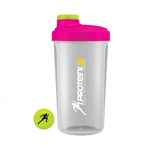 Proteini.si Shaker Transparent-Pink, 700ml, šejker providno-roza