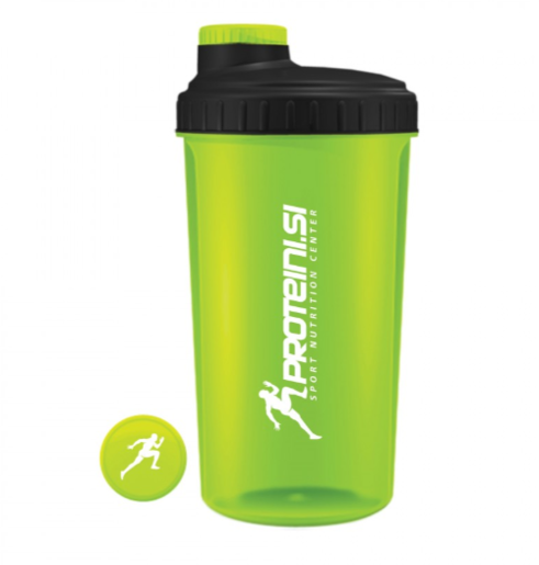 Proteini.si šejker / shaker Neon zelena - crna, 700ml