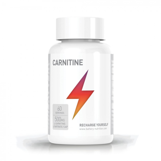 Battery Carnitine 500, 60 kapsula, karnitin, dodatak prehrani