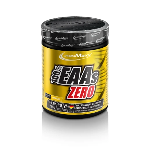 IRONMAXX 100% EAAS ZERO, 500g, Tropical