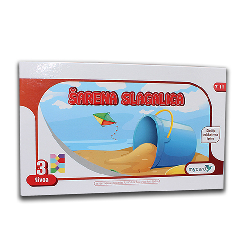 Pan, edukativna igra Šarena slagalica, Vrabac