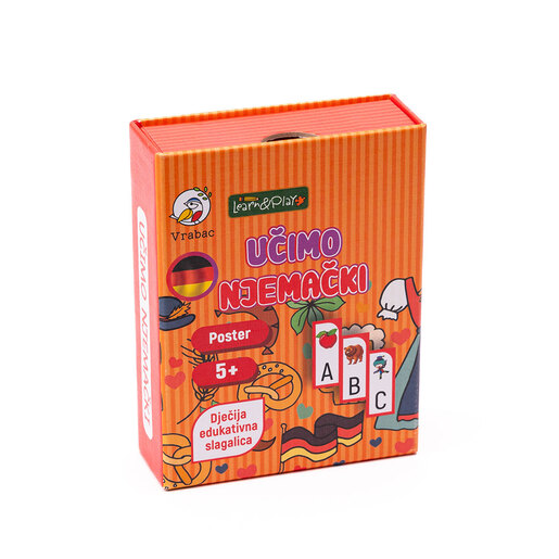 Forte, edukativna slagalica Učimo njemački, Vrabac