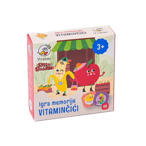 Piko, igra memorije Vitaminčići, Vrabac