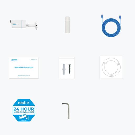 REOLINK IP kamera serija P430 – 4K 8MP, 5× optički zoom, PoE