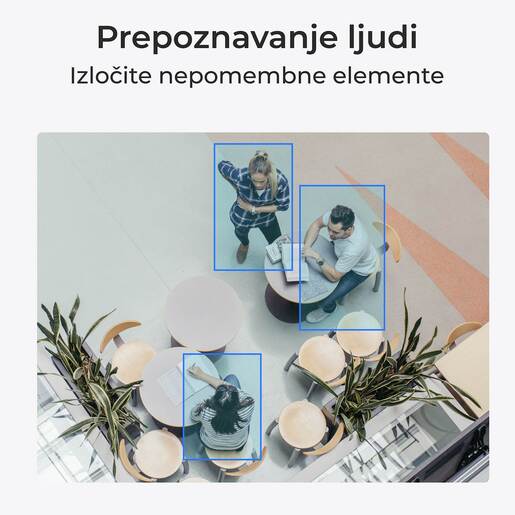 REOLINK IP kamera Fisheye serija P520 – 6MP, 360° pogled, PoE